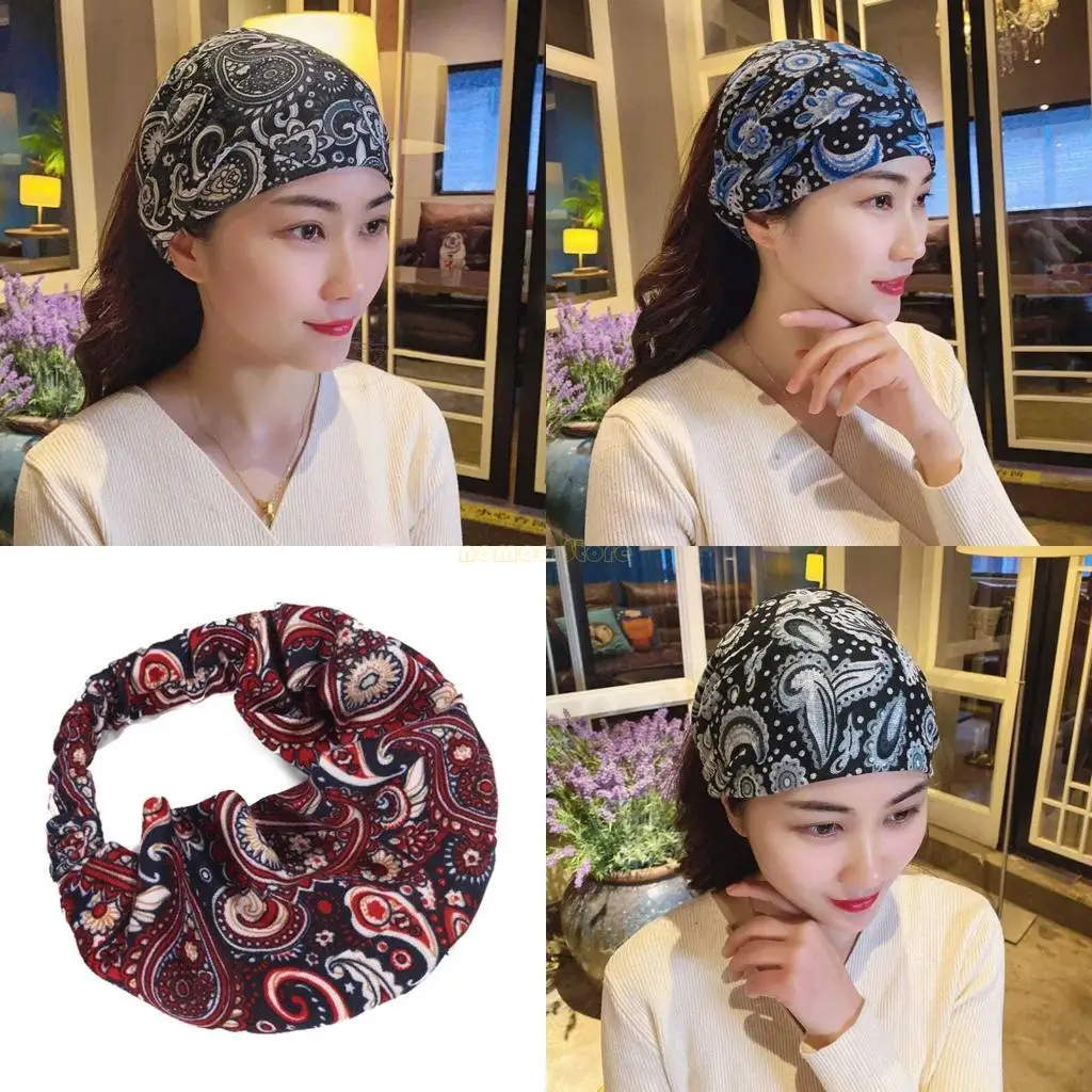 

31BF Дышащий вышитый шарф-хиджаб Зимний головной убор Мягкий теплый аксессуар