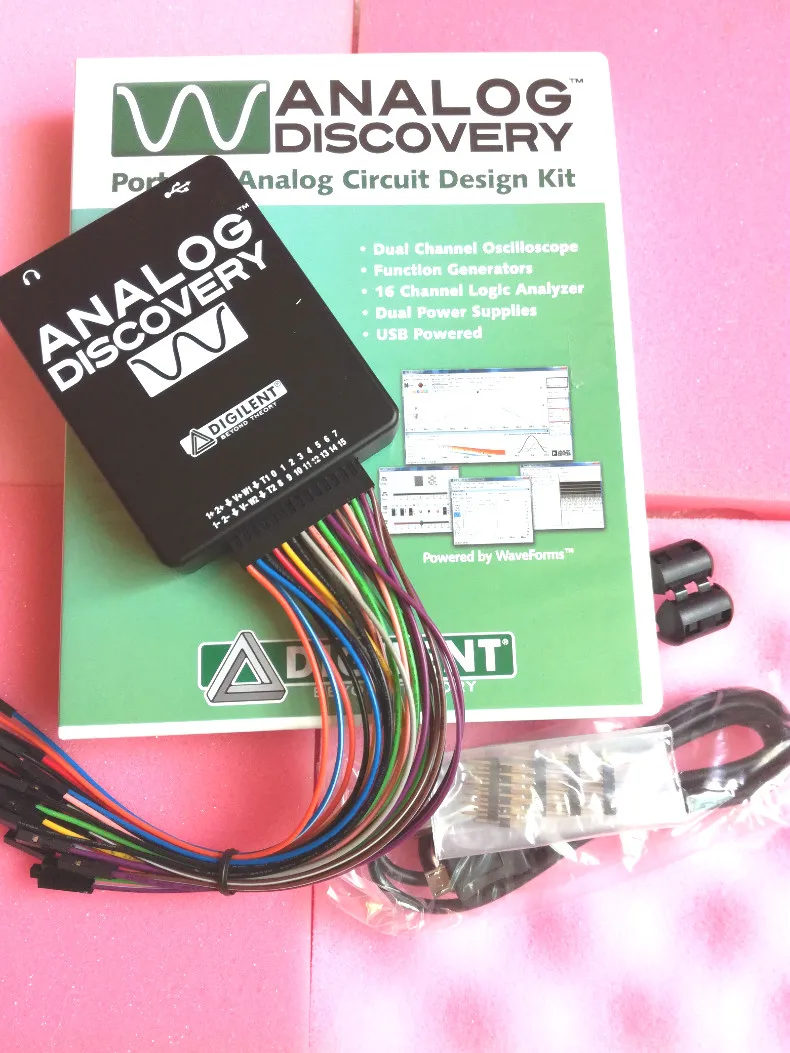 

Now Digilent Analog Discovery1 100MS / s USB Oscilloscope Logic