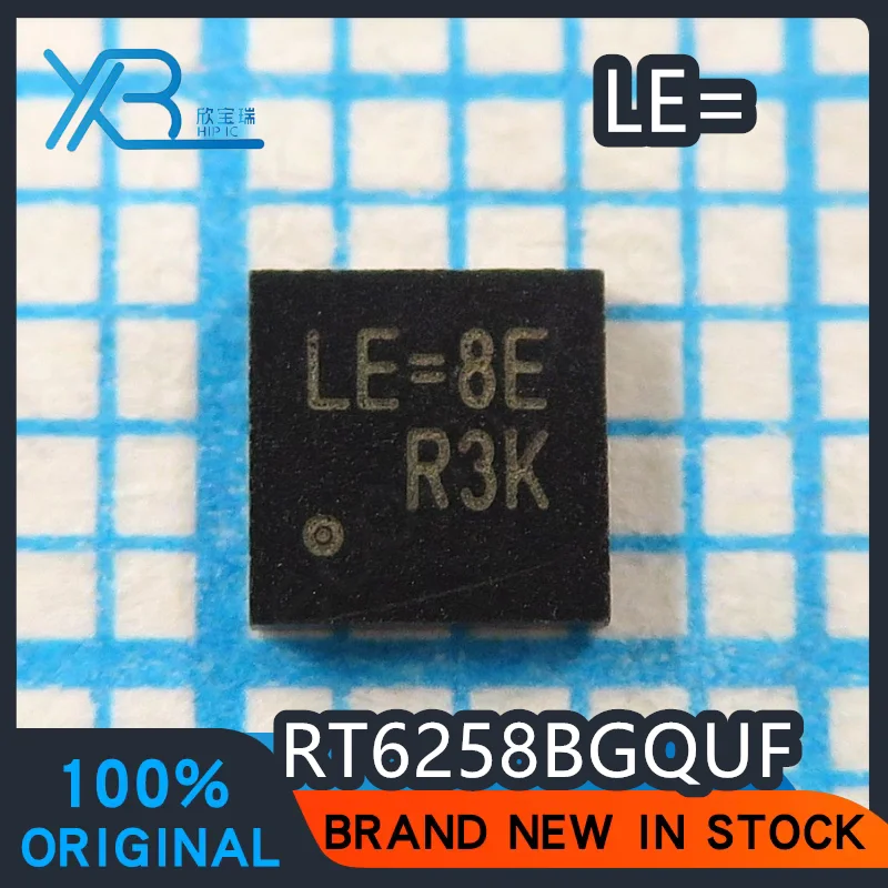 

(3/20 pieces) RT6258BGQUF RT6258B Code LE= QFN Brand new original chip integrated IC spot electronics
