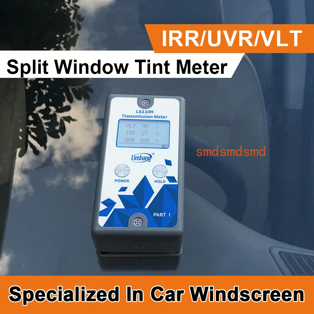 Transmission Meter LS110H 1400nm IR High Precision CNAS Solar Film Tester Stick-film Glass Dynamic Calibration