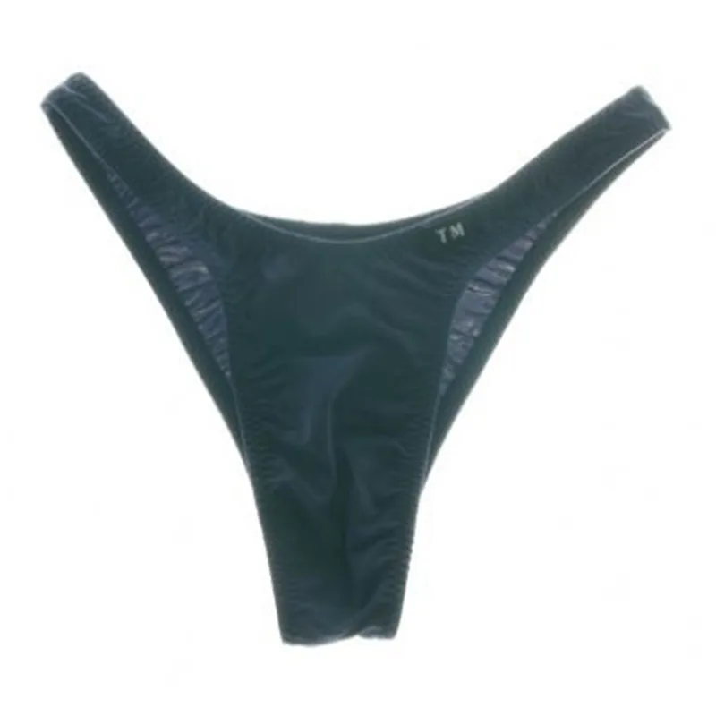 

Men's Nylon Low Waist Bikini Briefs Sexy High Cut Breathable Stretchy Underwear