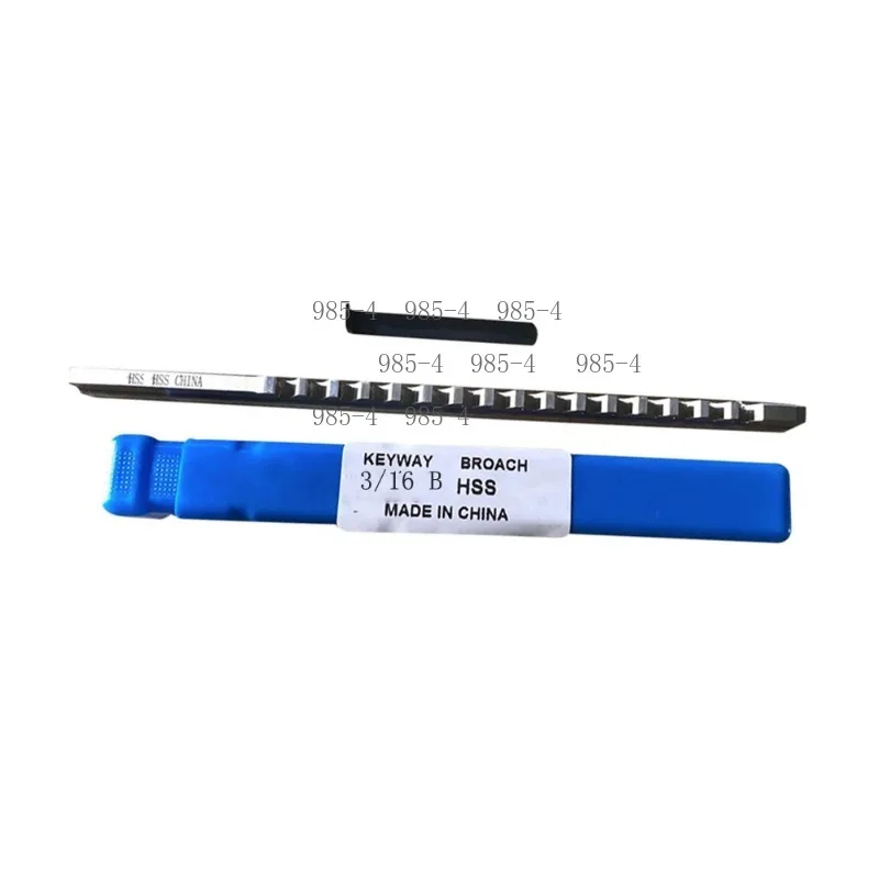 Metric Size Keyway Broach 3/16 B Push Type Broaching Tool CNC Router Metalworking