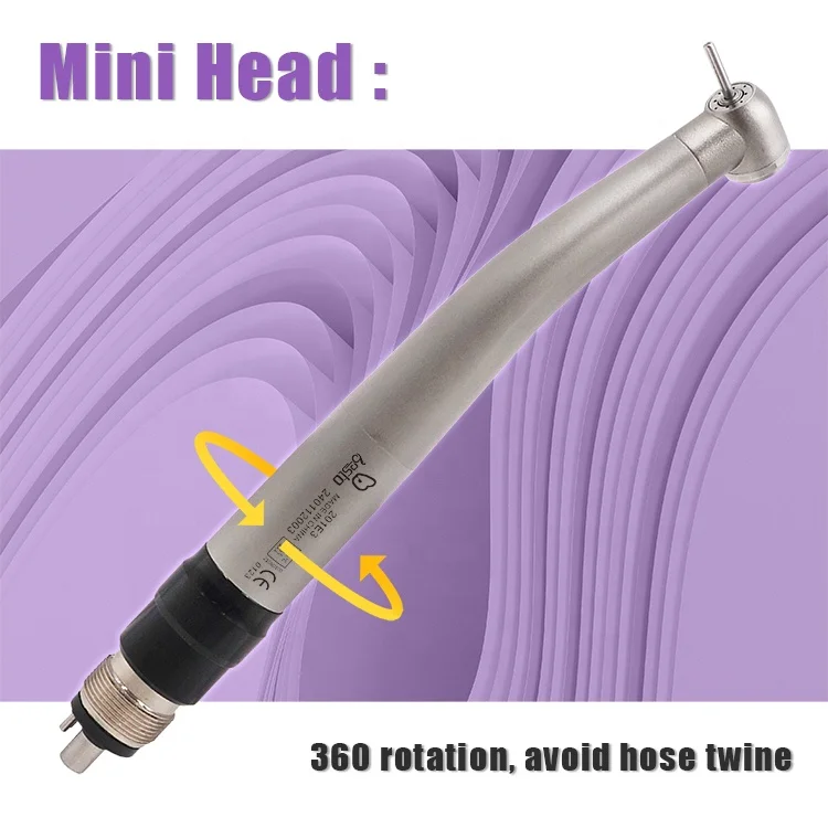 BESTO dent al Mini Head High Speed Handpiece RVS Turbine High Speed Handpieces denti stry Lab Instrument