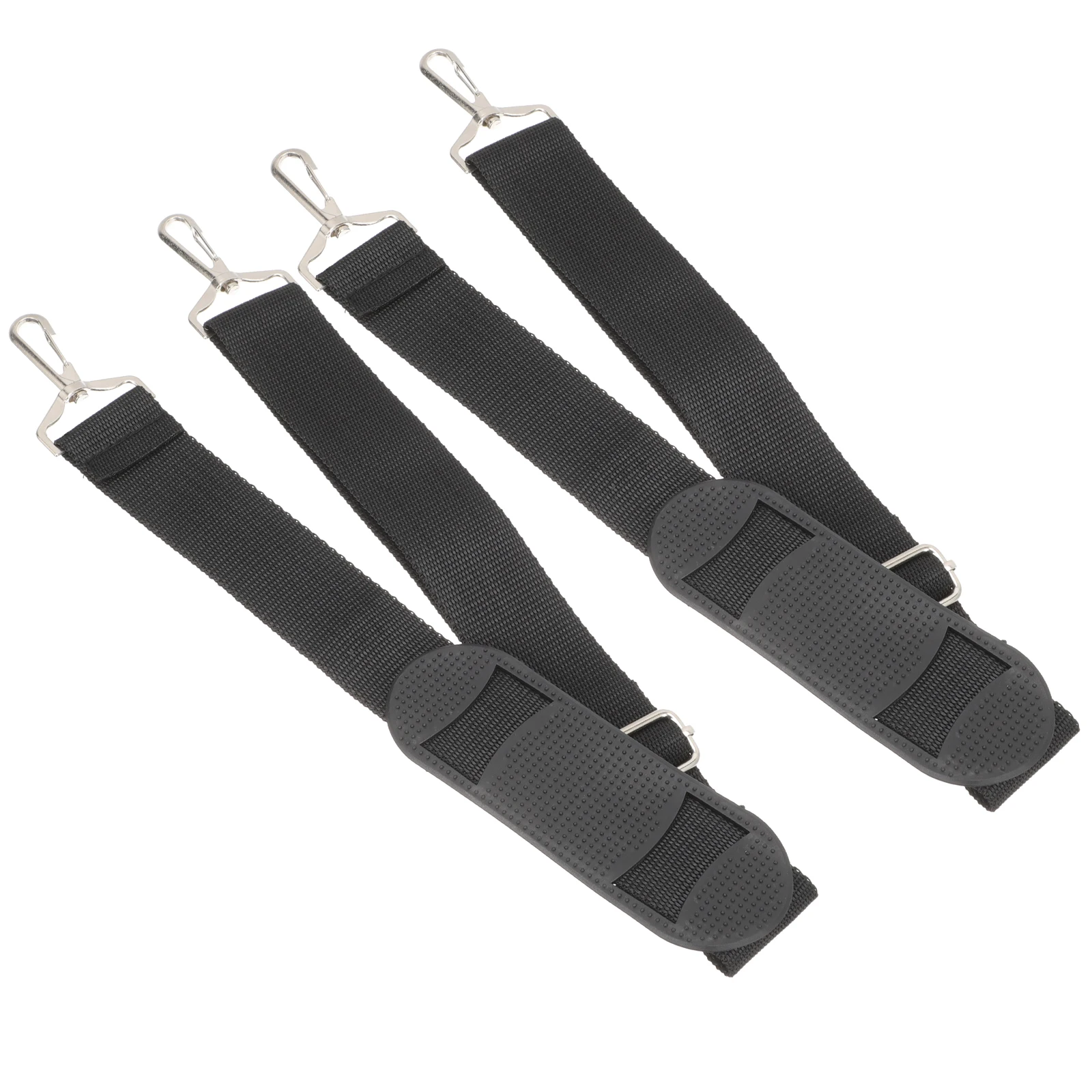 

2pcs Violin Strap 110cm Black Shoulder Straps Adjustable Metal Violin Container Strap Buckle Portable Storage Bag