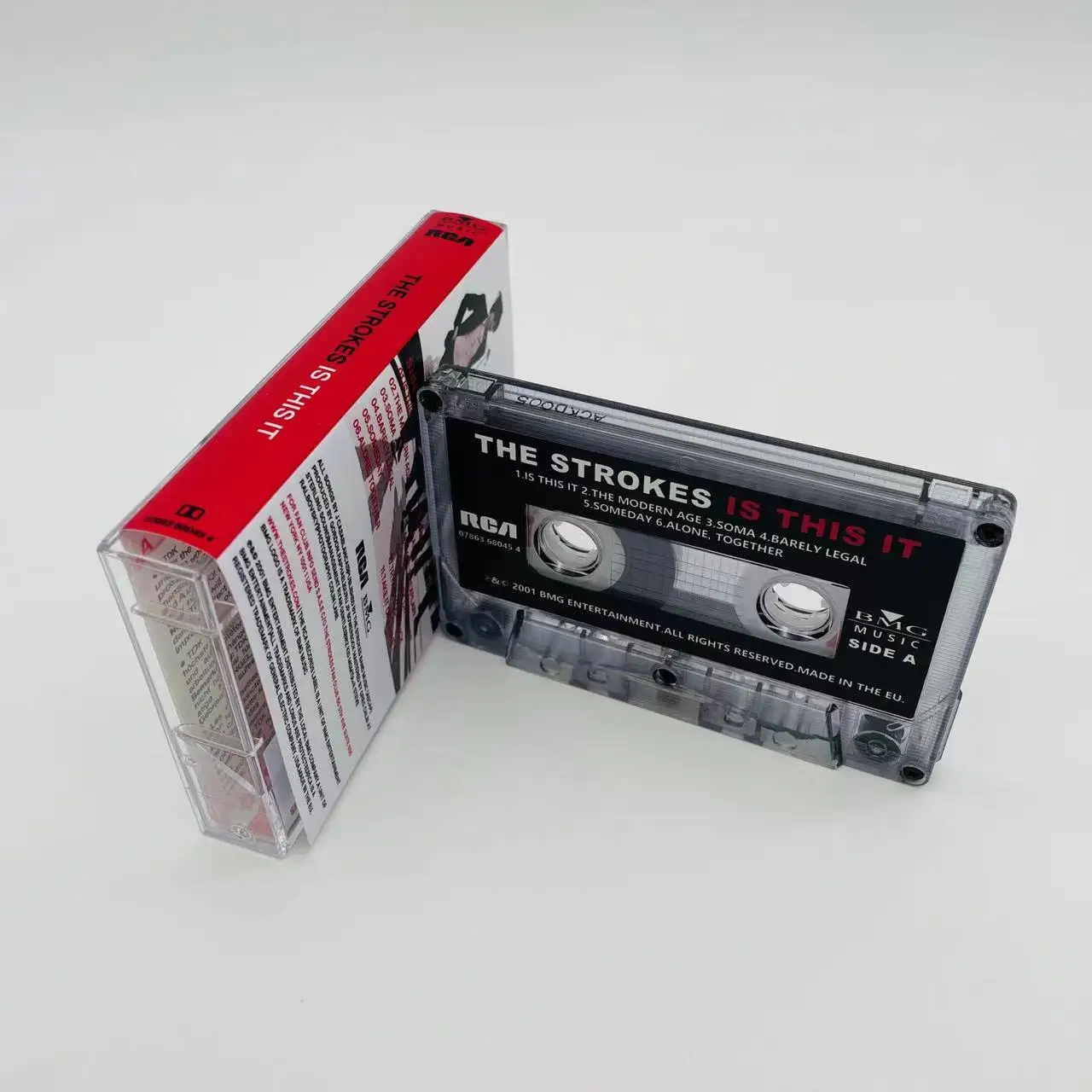 Rock band The Strokes Music Tape Is This It Album The Modern Age Cassettes Cosplay Walkman Car Recorder Soundtracks Box Gifts