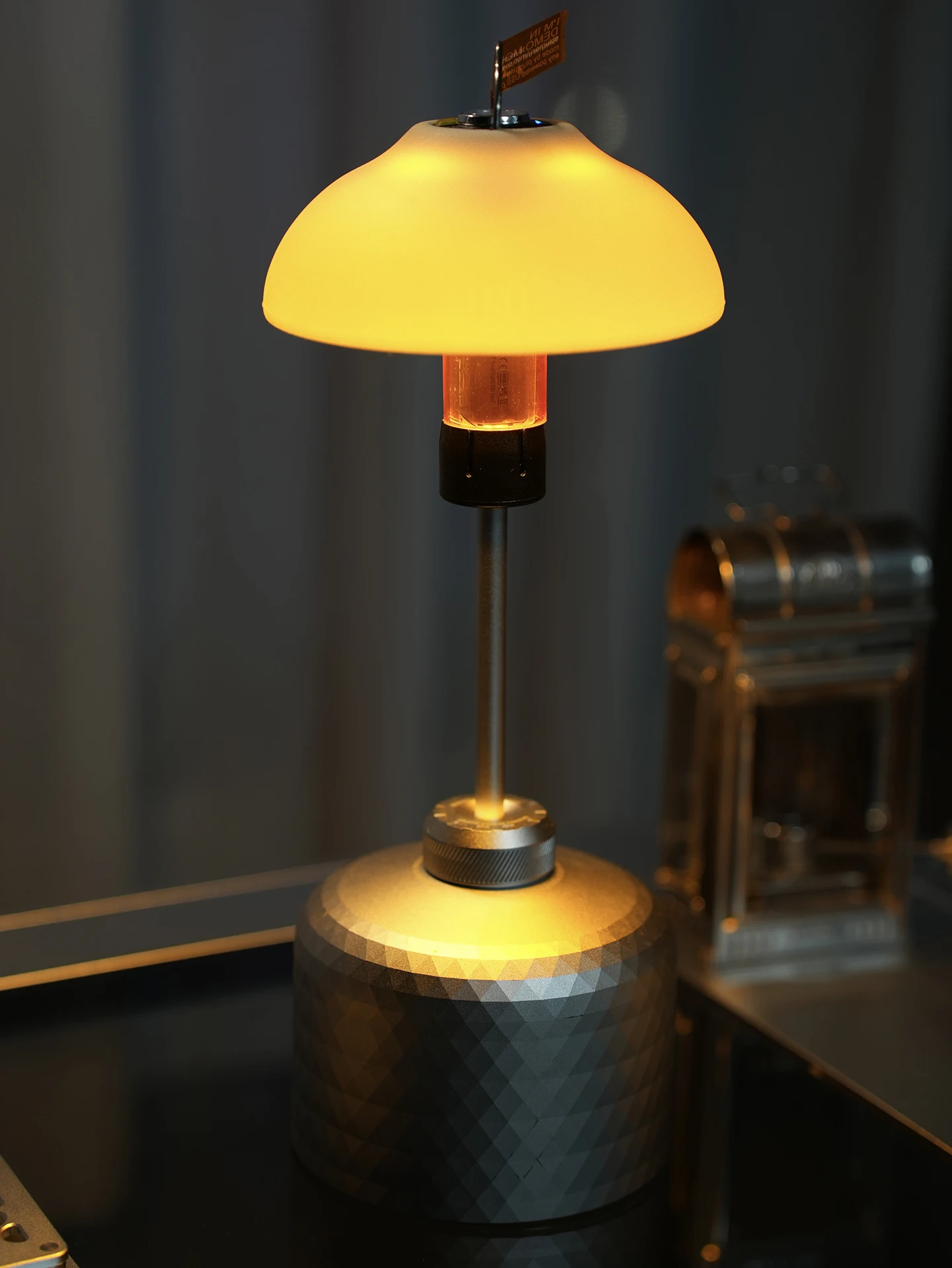 Universal Camping Lantern Silicone Shield | Faux Leather Texture | Glare Reduction & Protection | Fits Goal Zero & Most Lanterns