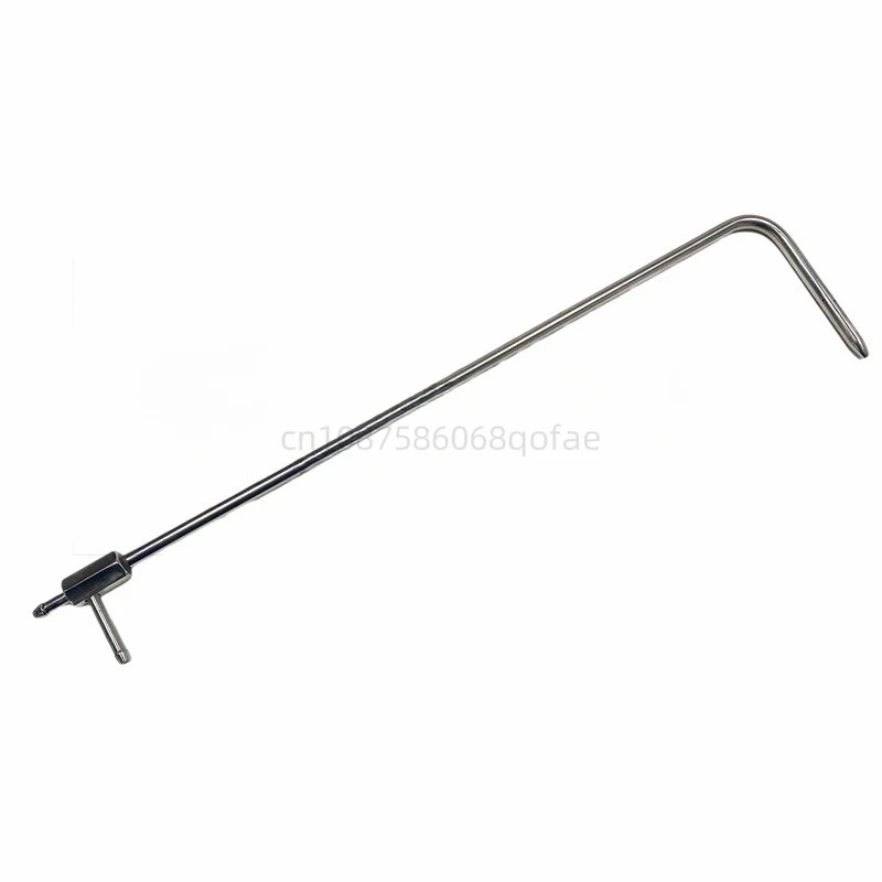 

L-shaped pitot tube length 350mm 500mm 1000mm connected to digital pressure gauge to measure flow rate