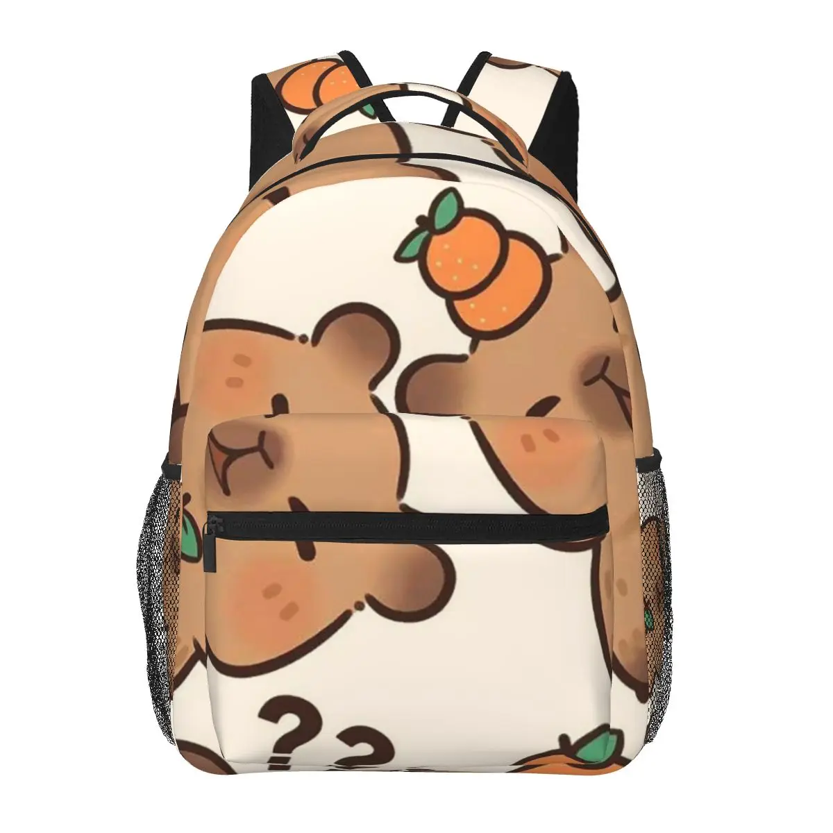 

Capybaraaaaa Backpack Hot Sale Daypack Large Capacity Children BookBag School Bag Shoulder Bags for Men Women