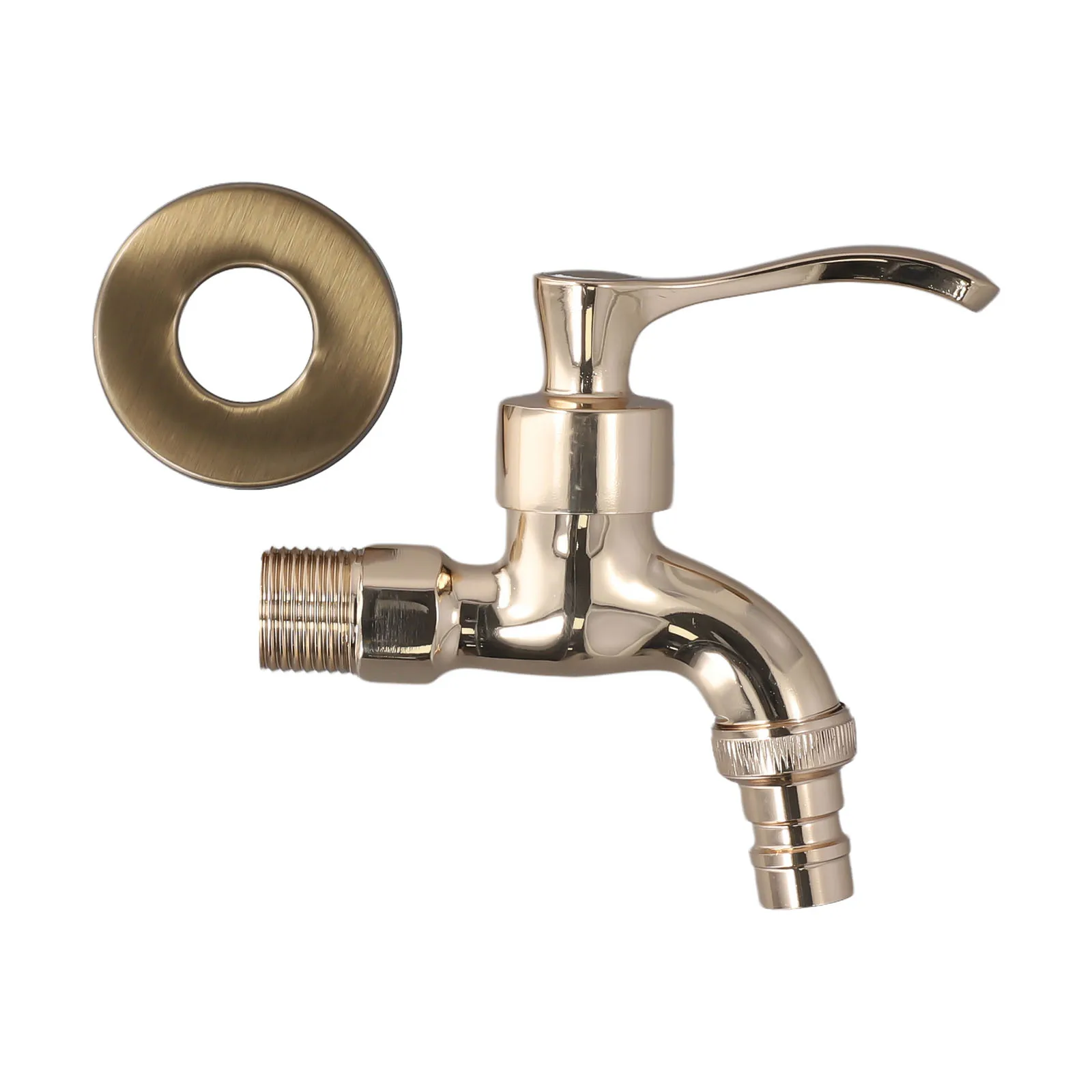 Antiuque Bronze Washing Machine Crane Decorative Outdoor Faucet Vintage Garden Bibcock Tap Wall Mounted Mop Faucet Zinc Alloy