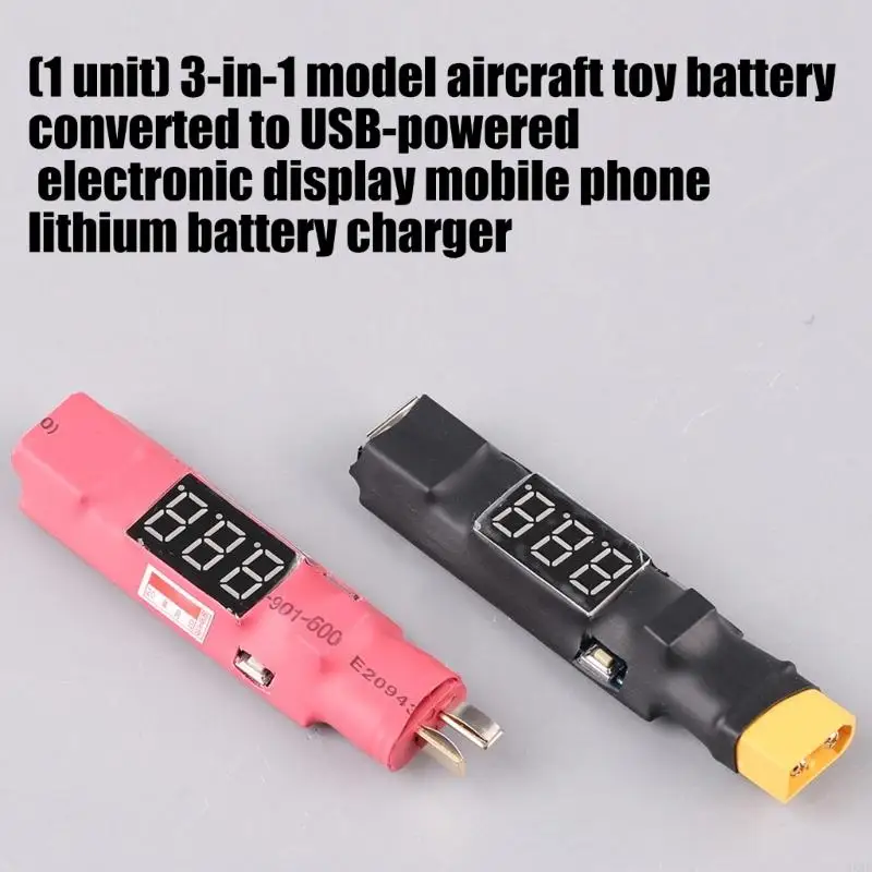 Remote Battery Intelligent LiBattery Discharger With Digital Display For Remote And Airplanes Models HX5E
