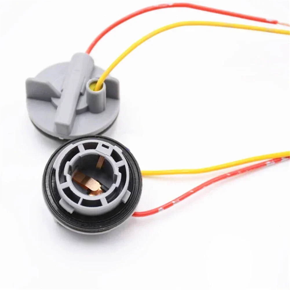 2pcs Bulb Holder Connector Indicator Stop Tail Brake Light Base BA15S 1156 382 Socket For Car Motorcycle Scooters