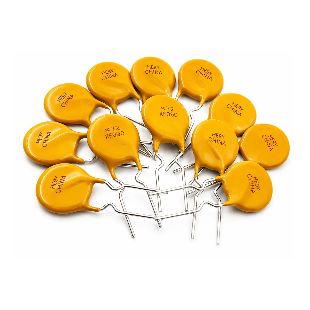100PCS RXEF PPTC Resettable Fuse 60V 72V Radial Lead Polyfuse Electronic Component RXEF010-500
