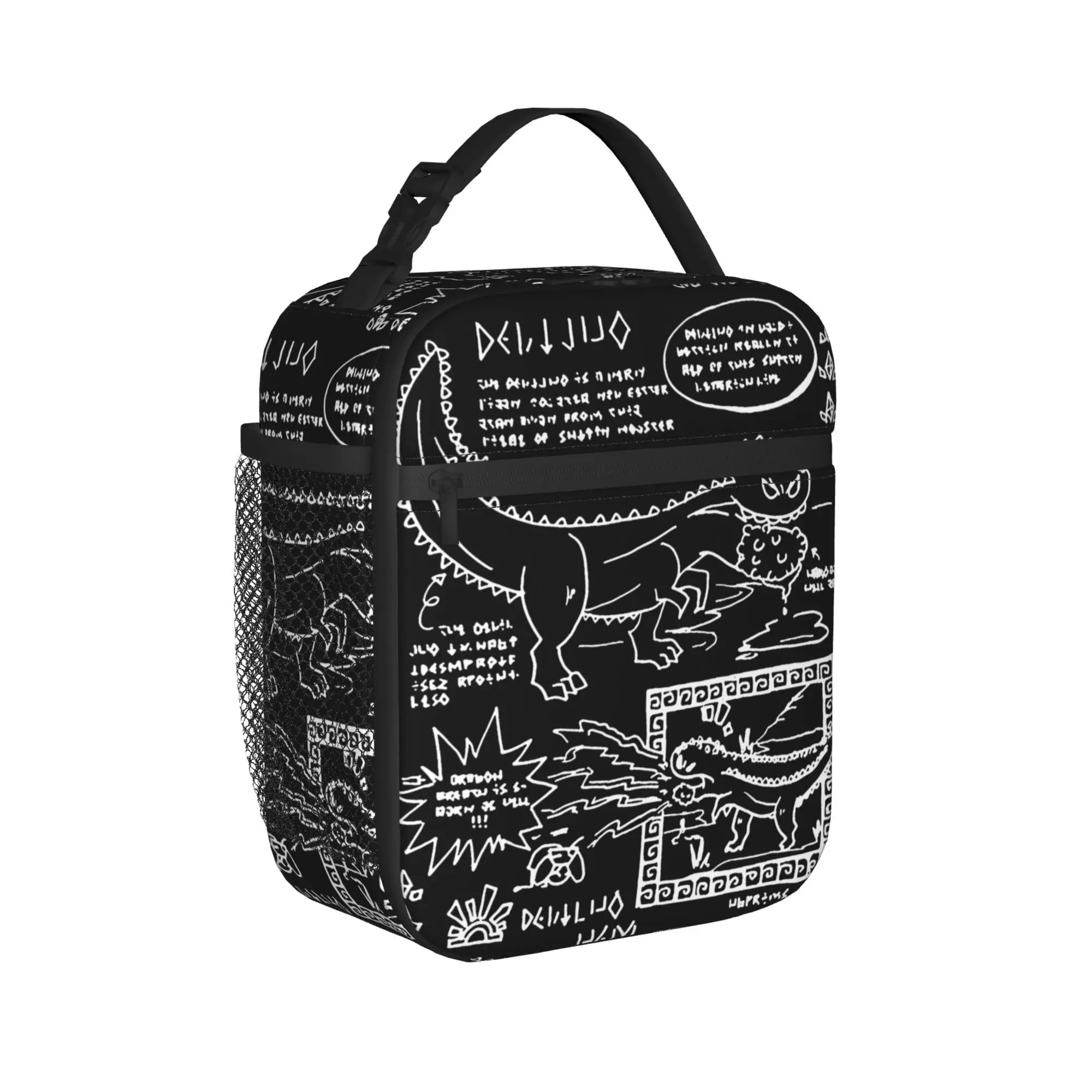 Monster Hunter Deviljho Insulated Lunch Bag Thermal Bag Reusable,Lunch Container  Leakproof Tote Lunch Box School  Travel
