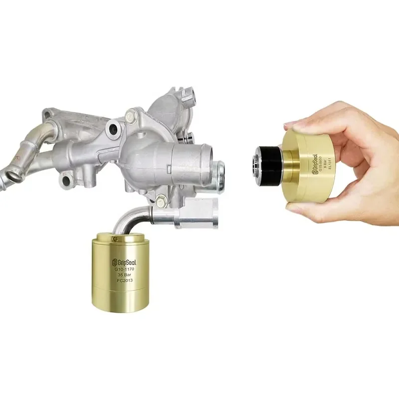 GripSeal G10 Aluminum Alloy/Stainless Steel External Seal Air Actuated Quick Connector for Leak Testing 35 Bar New Energy