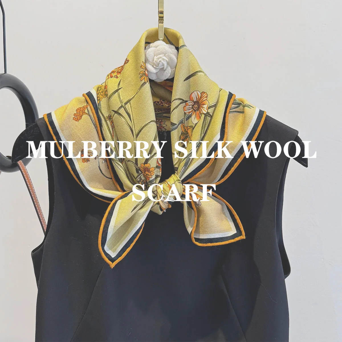 

100% чистый натуральный шелк, шерстяной квадратный шарф, бандана, женская модная шаль с принтом, шарфы, хиджабы, платок, повязка на голову, пончо, пашмина