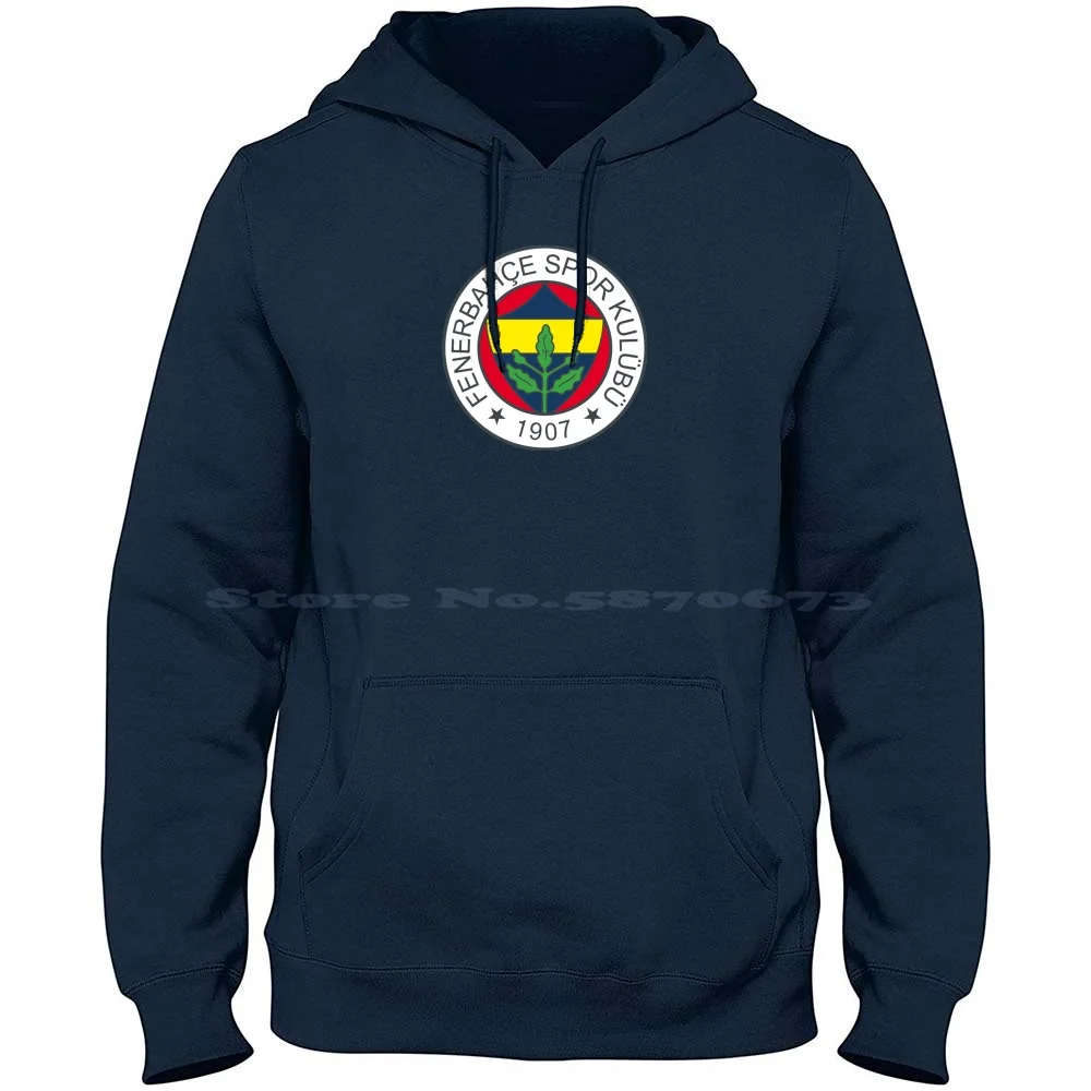 Hot-Fenerbahce-Spor Klubu Logo 100% Cotton Hoodie