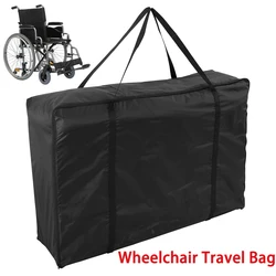 Rollator Travel Bag Foldable Wheelchair Storage Bag Waterproof Folding Wheelchair Bag Wear Resistant Transport Chair Walker Bag