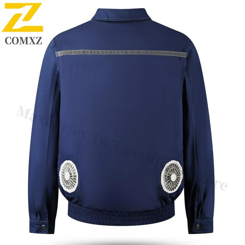 -15 ℃ Air-conditioning Clothes Summer Fan Cooling Jacket Men's Hot Weather Construction Site Welding Labor Protection Jackets