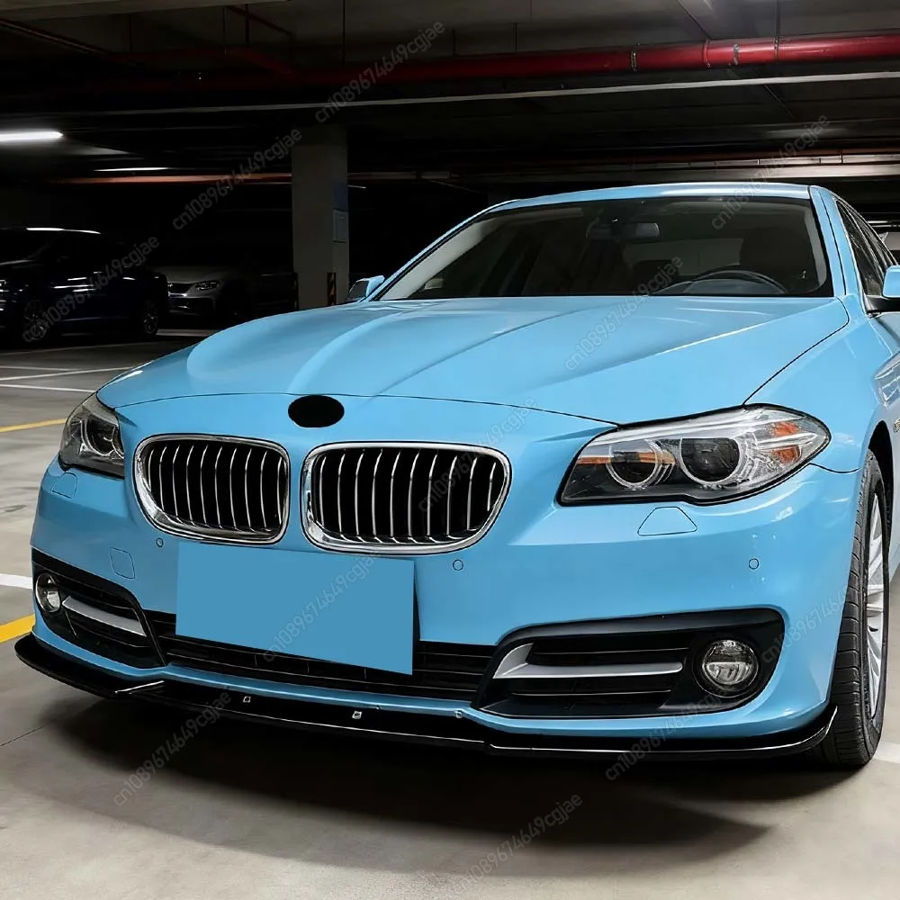 

For BMW 5 Series F10 F11 LCI 2015-2017 ABS Gloss Black Body Kits Protector Car Front Bumper Spoiler Lip Splitter Diffuser Tuning