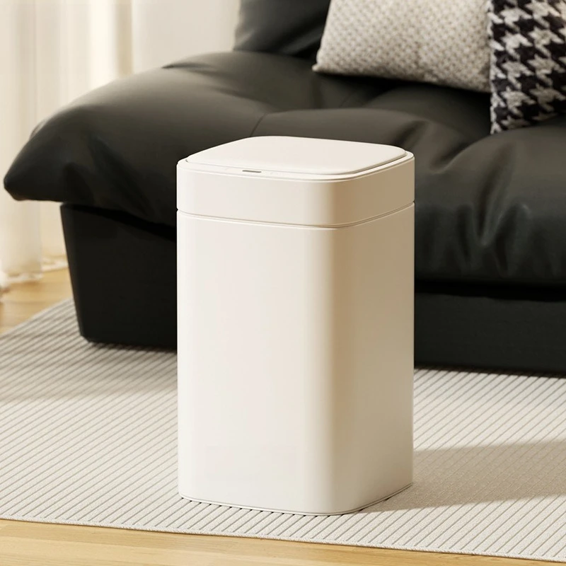 

Intelligent induction trash can, household model, automatic living room, kitchen, bathroom with lid