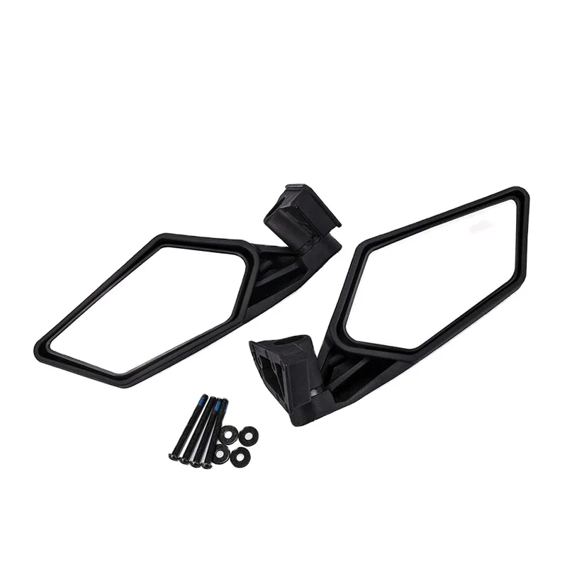 

STLF UTV Heavy Duty Rear View Mirror Rain Proof Water Anti Fog for UTV Polaris RZR Can Am Maverick X3 2017 2018 Motorcycle M