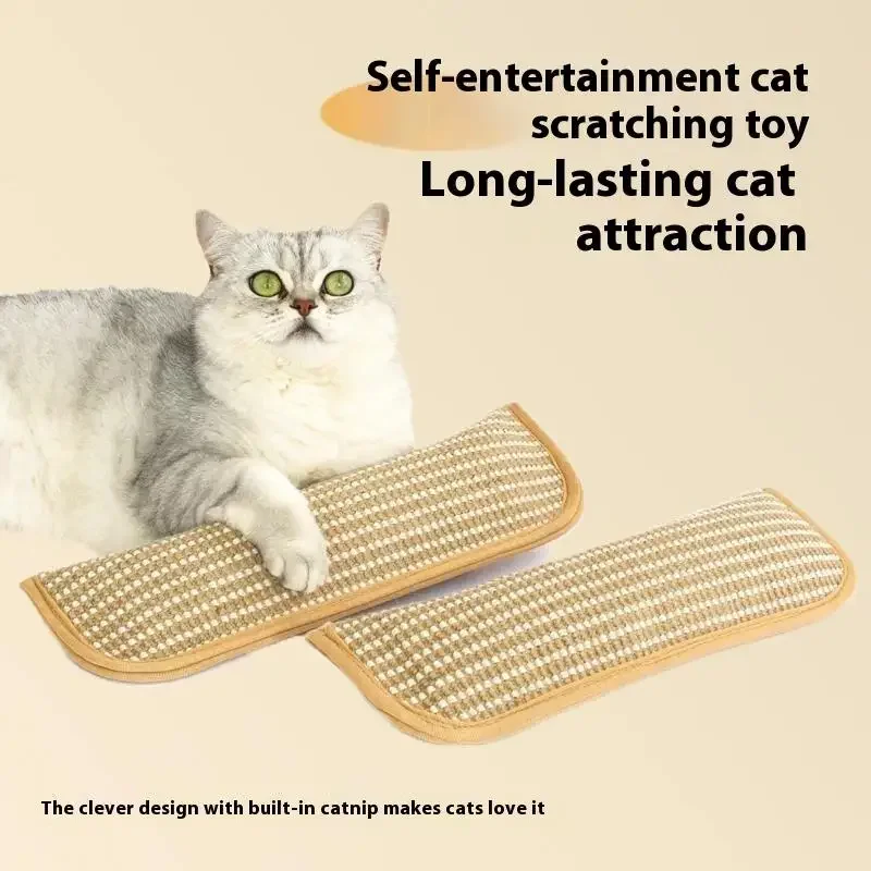 Catnip Pillow for Cats Teeth Grinding Anti-Bite Wear-Resistant Interactive Cat Toy Relieving Paw Grinding Fun Self-Pleasure