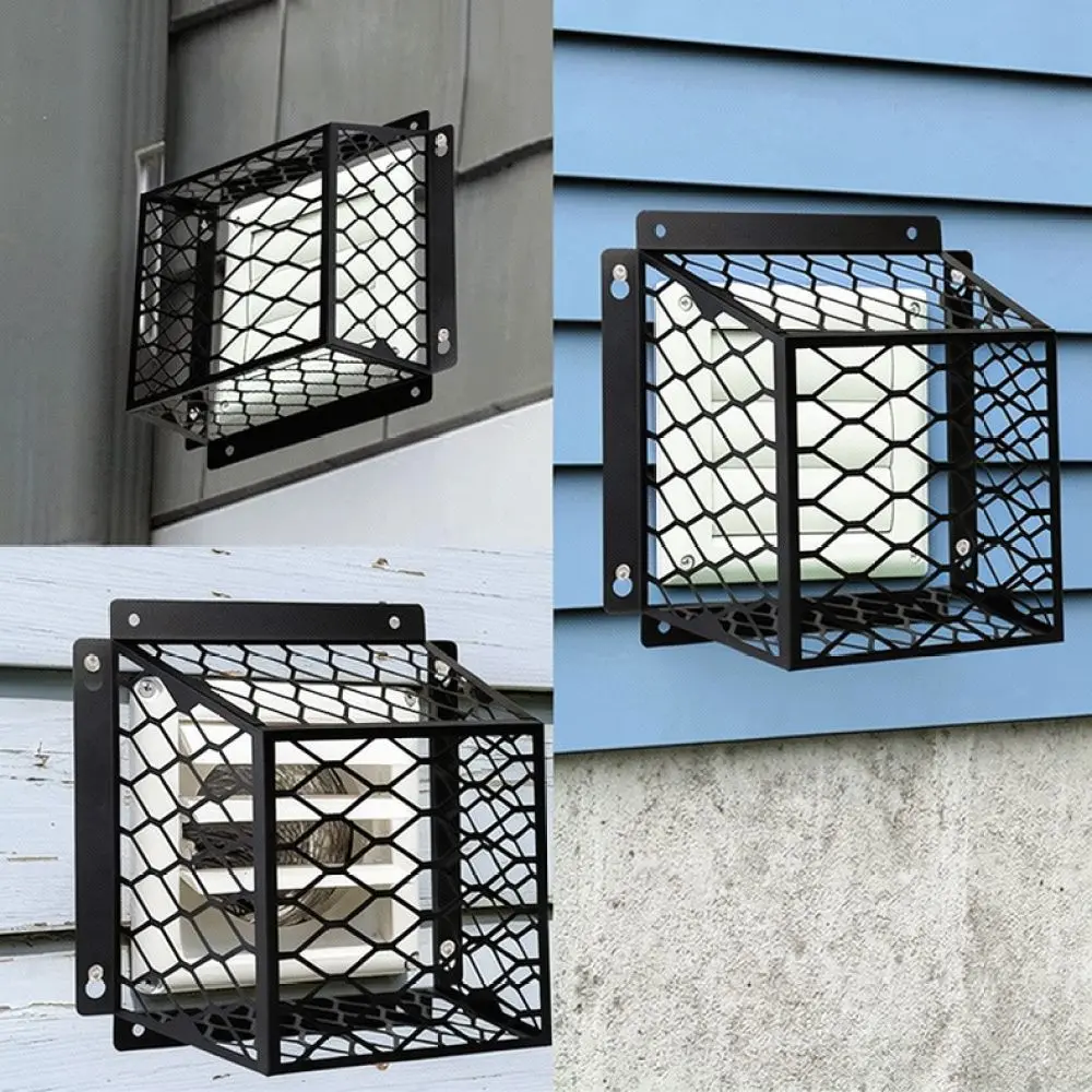 Exhaust Vent Cover Bird Guard Protector For Dryer Duct 3 To 4 Inch Outdoor Ventilation Mesh Shield Safety Cap
