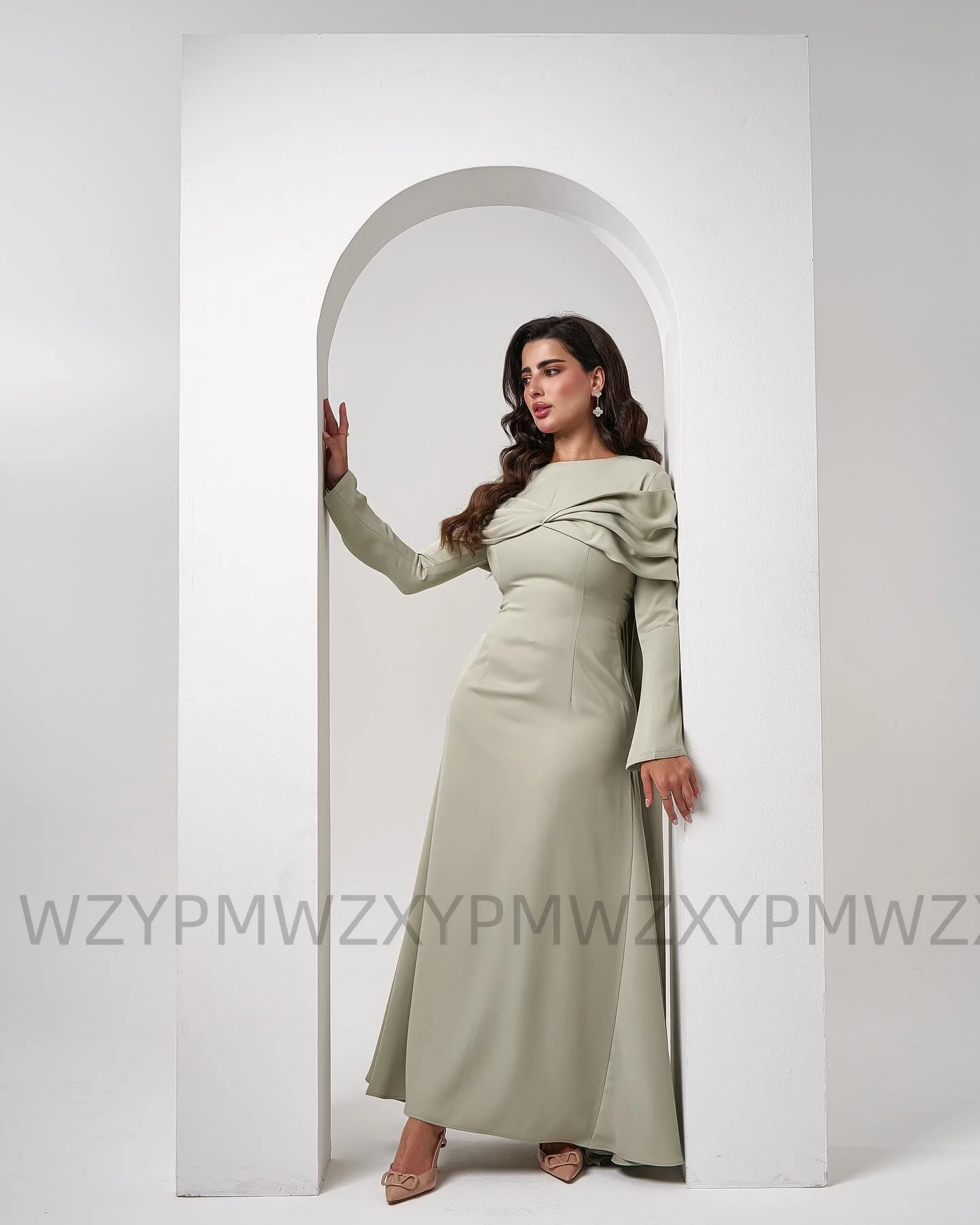 

Customized Mother of the Bride Dresses Ypmwzx Jewel Sheath Ankle length Cocktail Party Gown فساتين مناسبات