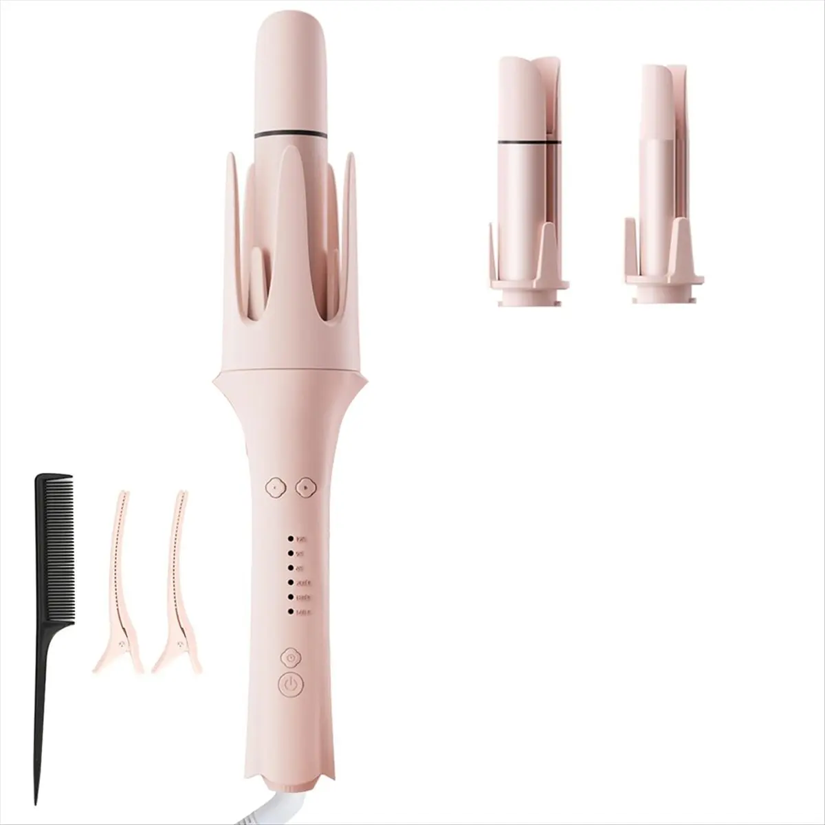 DT864 TO Home Automatic Curling Iron for Perfect Waves and Styles Comes with Replacement Heads and Straightening Comb EU Plug