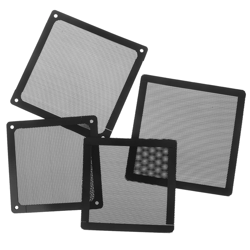 80mm 90mm 120mm 140mm PC Chassis Cooling Fan Dust Filter Magnet Dustproof Mesh Cover Computer Chassis Net Guard with Hole