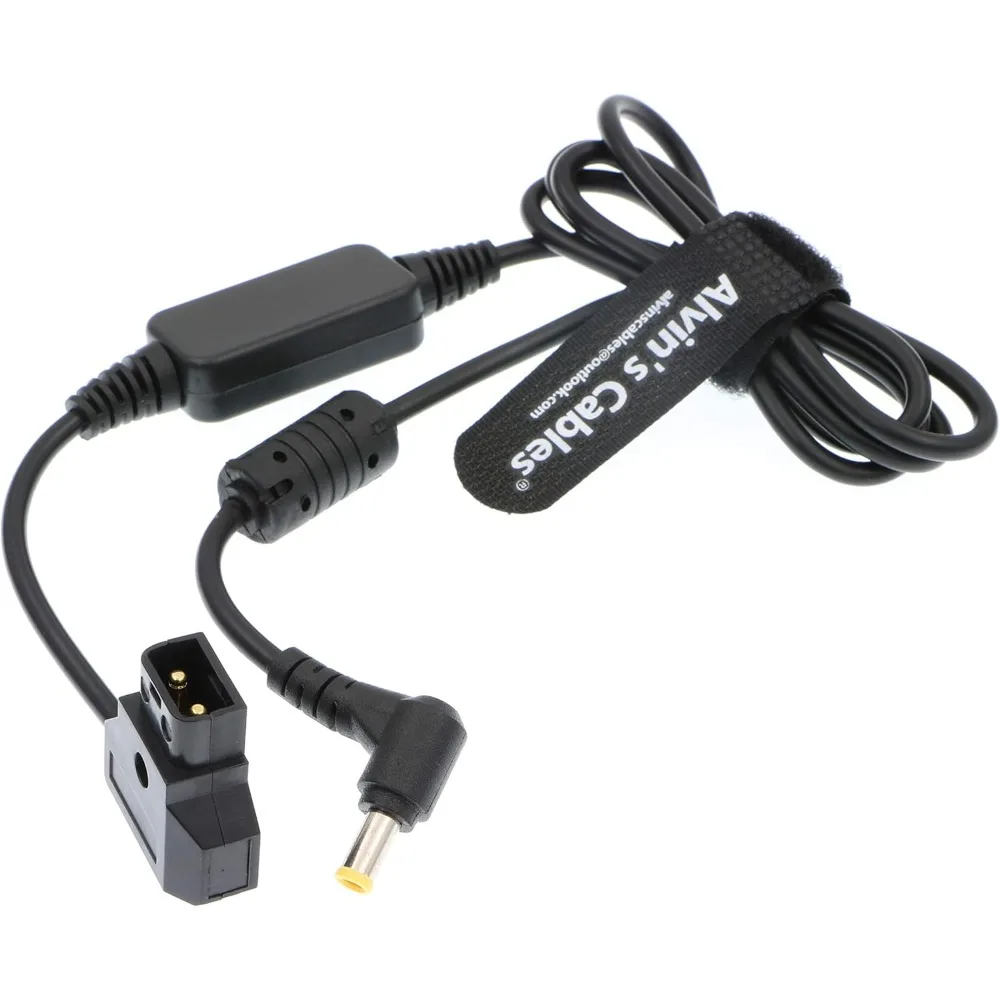Alvin's Cables Power-Cable for Sony PXW-FS5| PXW-FS7 Camorder DC Right Angle to D-tap Regulated 12V Cable for Panasonic EVA1