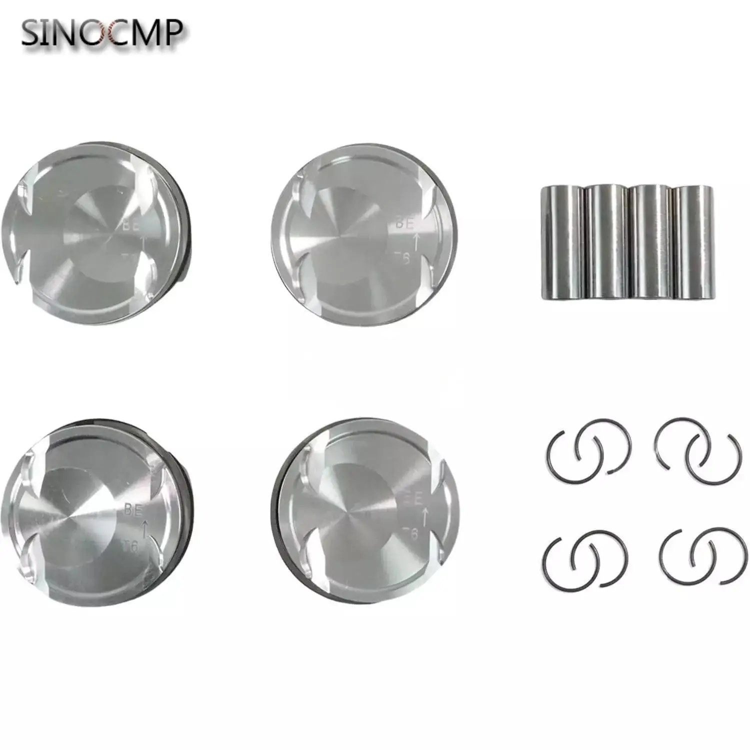 

4pcs Engine Pistons Rings Set 23410-2BCA0 For 2011-2019 Hyundai Kia G4FJ 1.6T Automobiles Components Pistons Rings Rods Parts