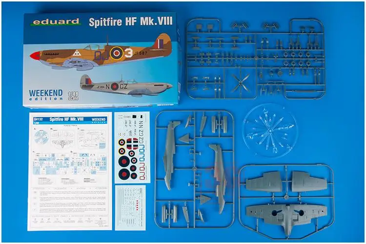 Eduard EDU84132 1/48 Spitfire HF Mk.VIII Weekend Edition Model kit