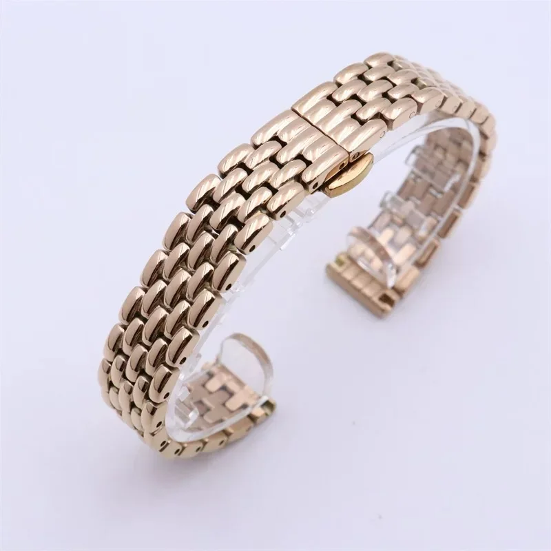 10mm 12mm 14mm 16mm Edelstahl-Uhrenarmband für Damen in Silber, Gold, Schwarz, Roségold, passend für jede Marke – Detail 9