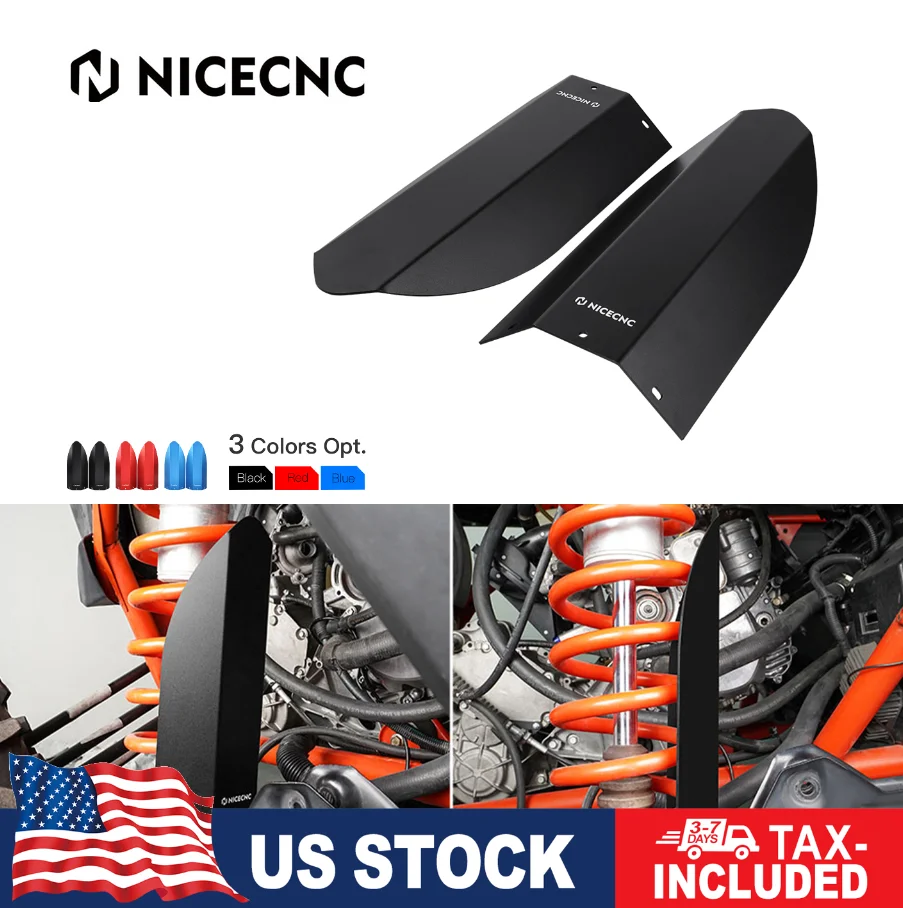 

For Can-Am UTV Fork Cover Shock Absorber Guard Protector For Can Am Maverick X3 4x4 XDS XRC XMR Turbo DPS 2017-2023 Aluminum