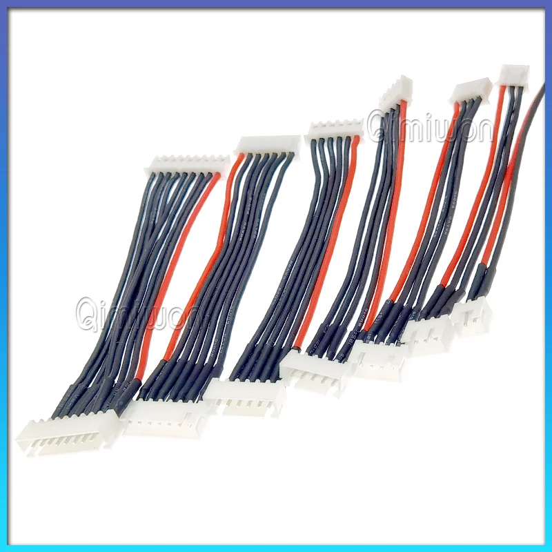 10PCS/LOT Battery charging extension cable model airplane 1S2S3S4S5S6S7S8S 22AWG 10cm/15cm/20cm/30cm