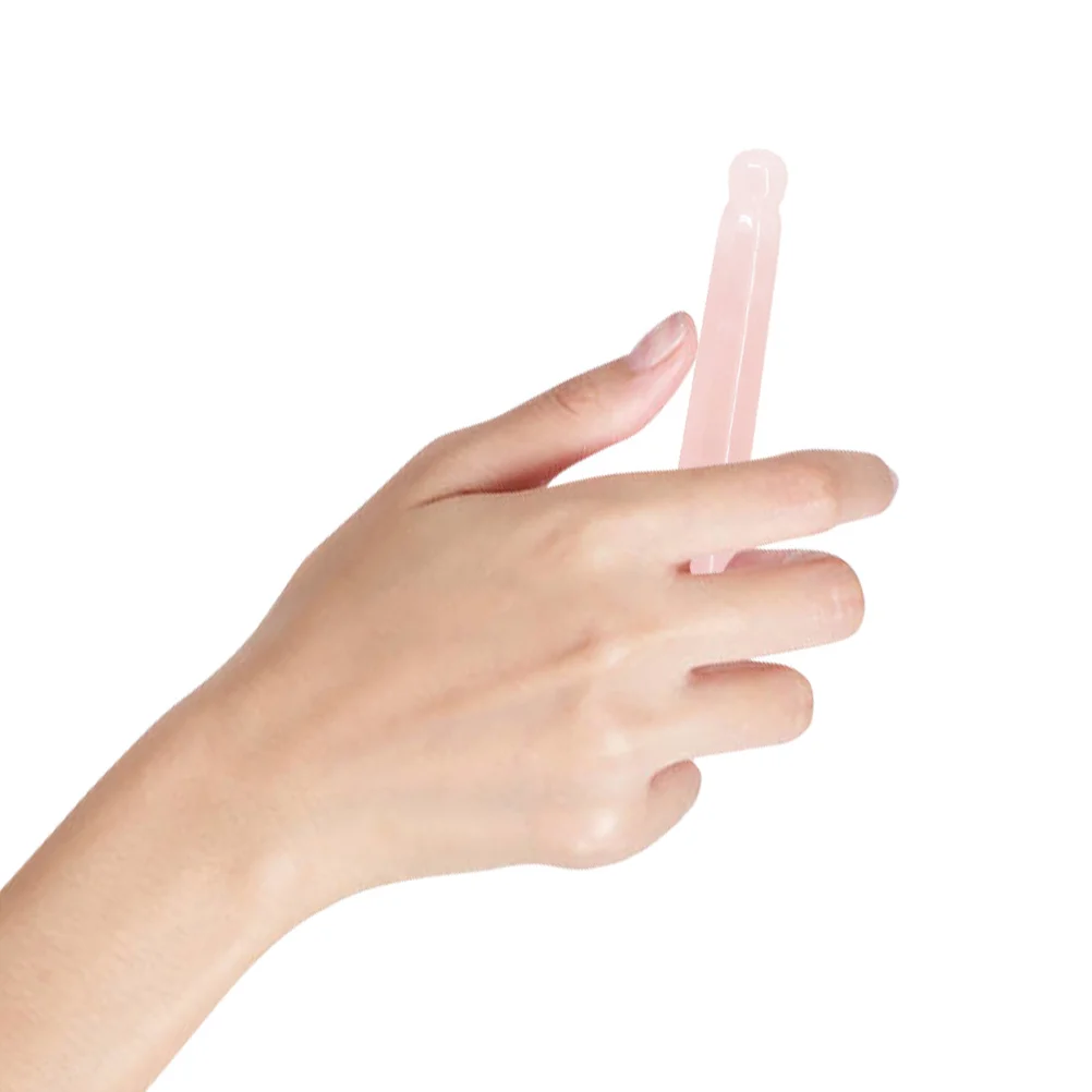 

Jade Massage Rod Natural Guasha Tool Trigger Point Massager Facial Neck Body Massage Stick Beauty Roller for Blood Circulation