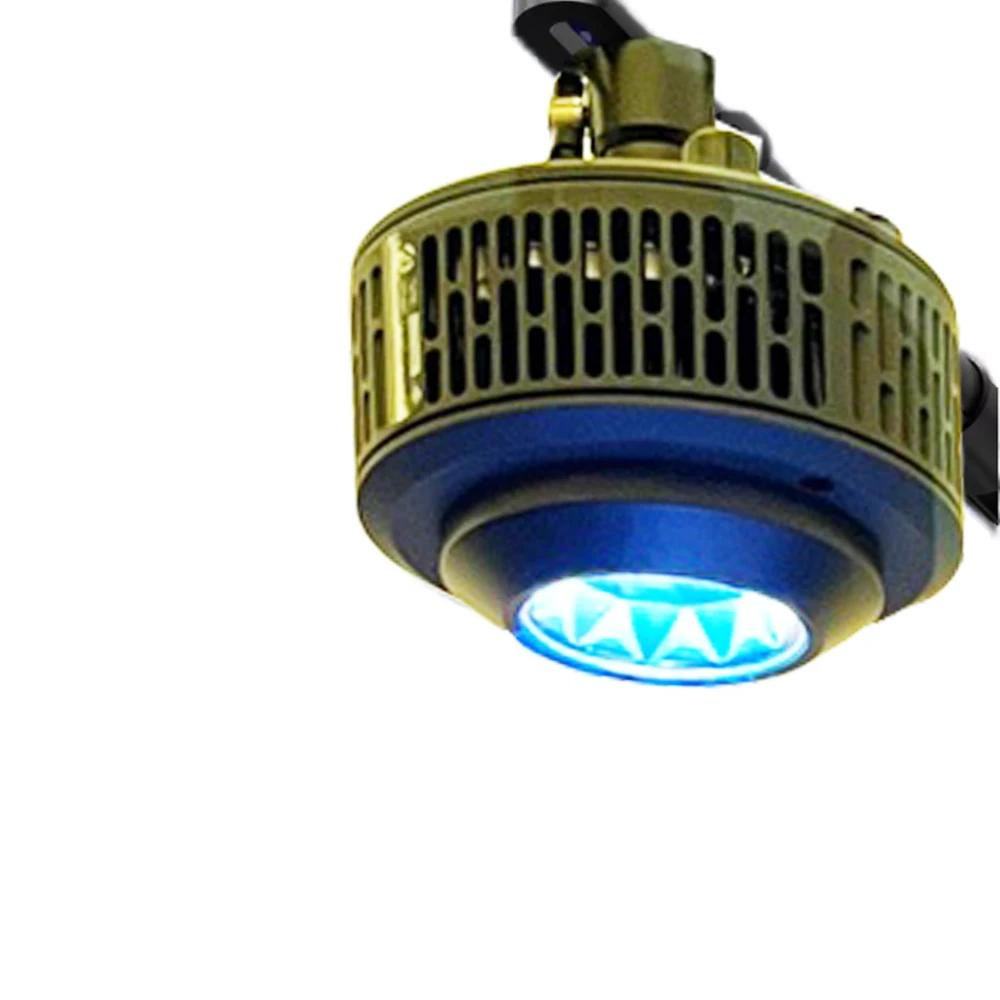 A7s Marine Reef Light WiFi APP Control 6 Channel Dimmable 100W LED Aquarium Light with Mount Arm For Coral Reef Tank 24'' 36''