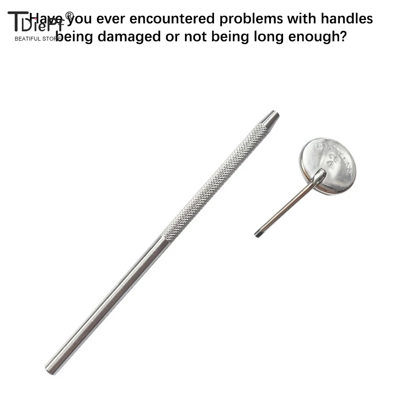 1PCS Dental Mouth Mirror Single Face Handel Front Surface Oral Care Teeth Clean Examination Hygiene Glass Mirror Mirror Handle