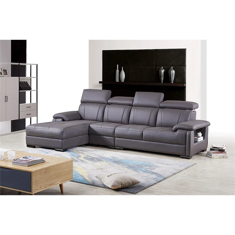 Hot Sale High Quality Foshan Furniture Sofa Factory,Modern Design Living Room Top Grain Leather Sofa