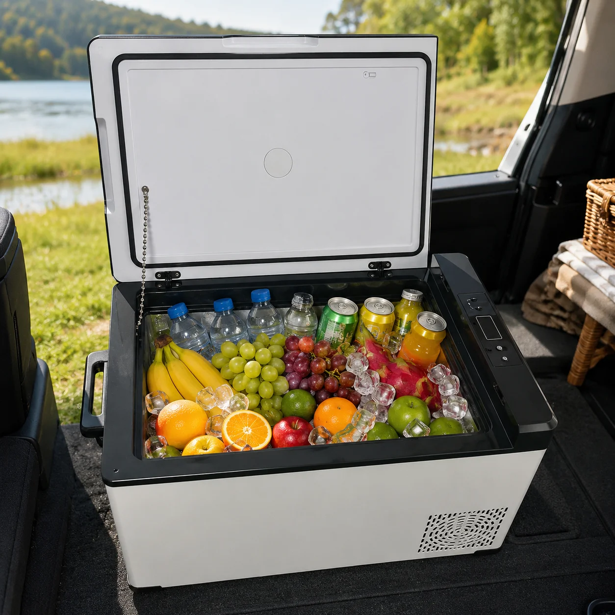 Outdoor Camping Fridge - Portable 25L 30L Mini Outdoor Camping