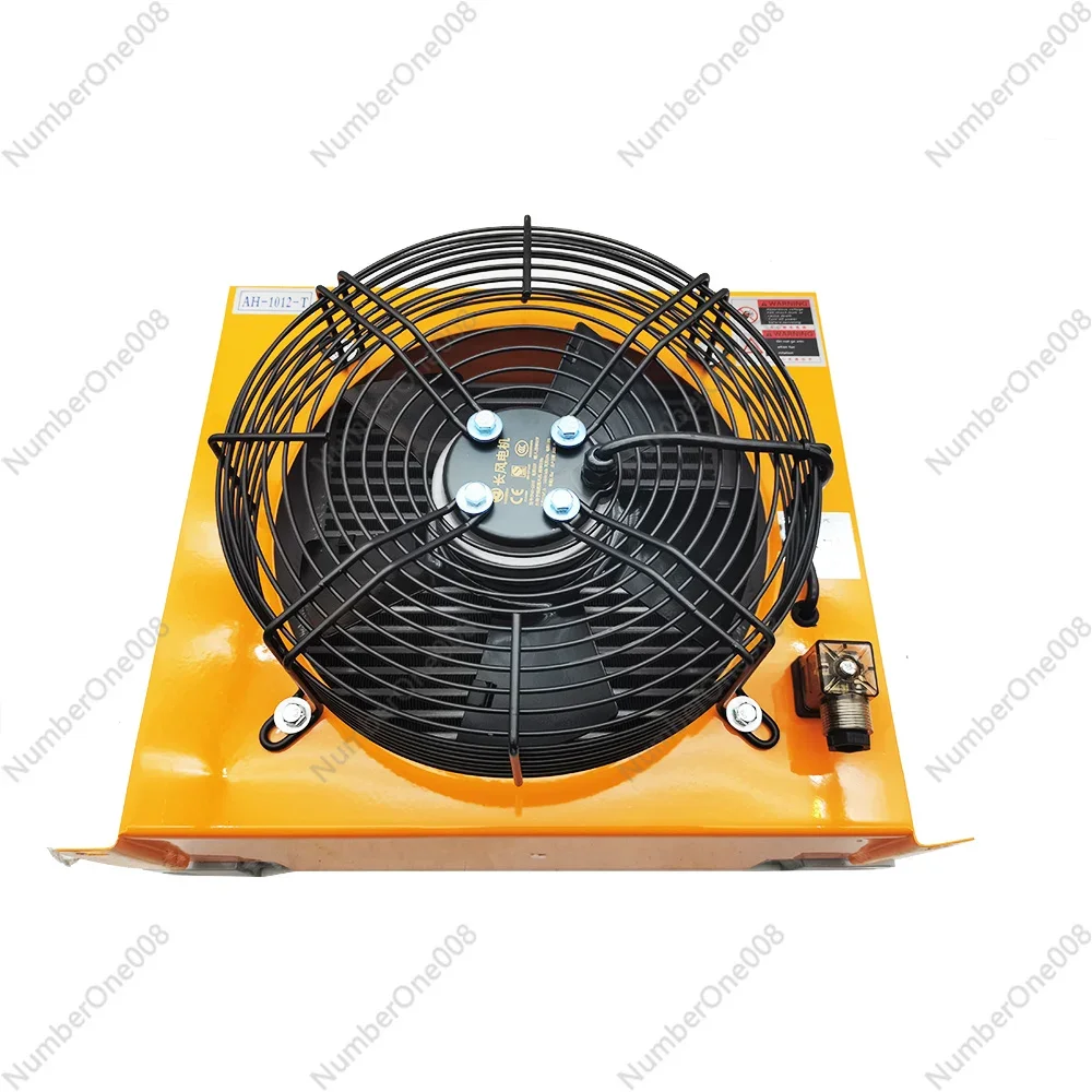 AH1012T-CA Hydraulic Air Cooler Air Cooled Oil Radiator AF Series Plate-Fin Hydraulic Aluminum Oil Coolers 100L/MIN