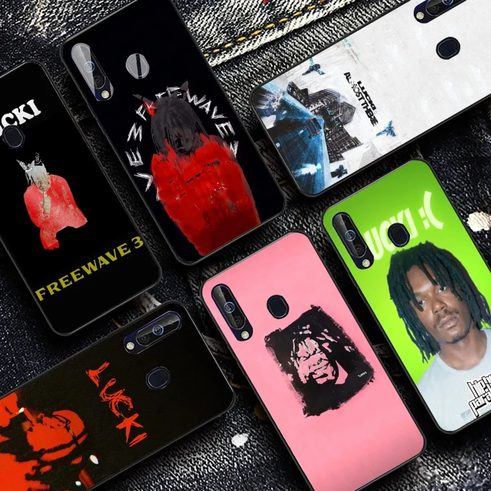 L-Lucki Rapper WAKE UP LUCKI Phone Case For Samsung A 10 11 12 13 20 21 22 30 31 32 40 51 52 53 70 71 72 73 91 13 shell