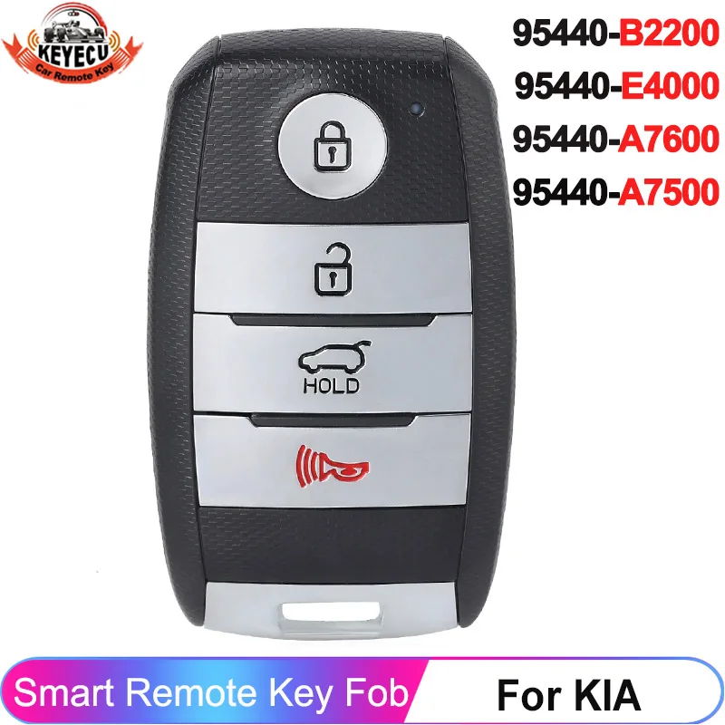 

KEYECU 95440-A7600 95440-A7500 95440-B2200 95440-E4000 For KIA Forte Soul Cerato 2014 - 2018 95440-B2AA0 B2000 Smart Remote Key