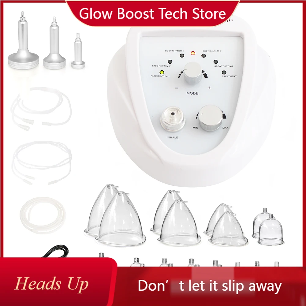 

NYBreast Enlargement Massager Lifting Vacuum Therapy Cellulite Cupping Scrapping Skin Tightening Butt Machine Guasha Face Body R