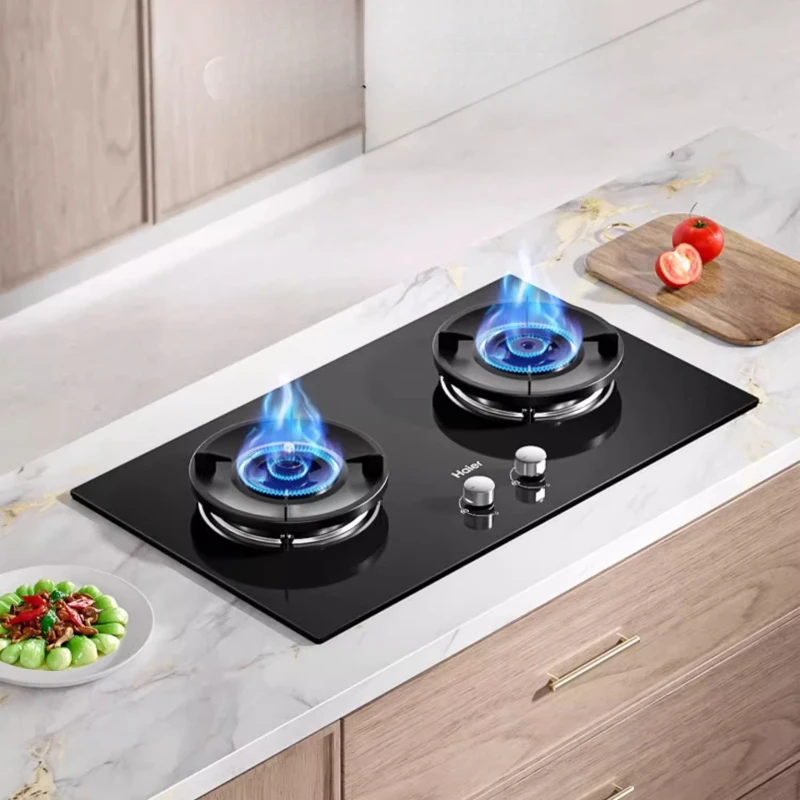 

natural gas stove household kitchen anti-dry burning double stove fire gas stove