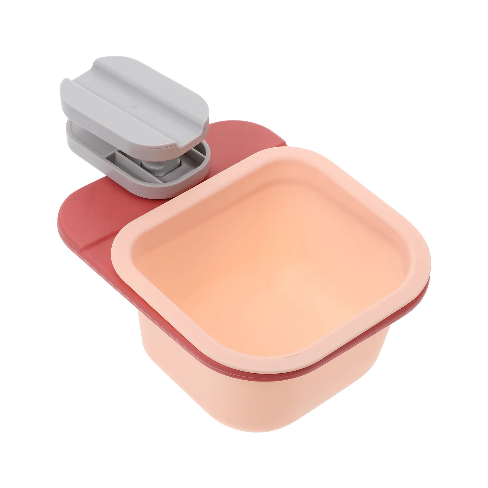 

1Pcs Clipping Type Trash Can Multi-Functional Desk Sundry Holder for Home Office Bathroom Rotating Design Trash Bin