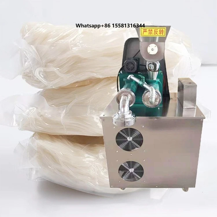 Noodle Making Machine Commercial Automatic Vietnamese Rice Noodle Machine Rice Noodle Maker Extruder Pasta Machine