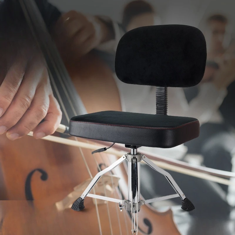 Cello playing stool, liftable pneumatic piano stool