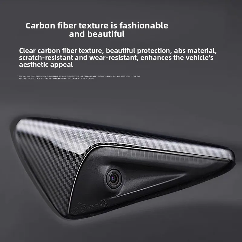 ABS Turn Signal Camera Trim Cover For Tesla Model 3 Highland Model Y Juniper YL 2025‑2026 Side Leaf Board Protector Exterior